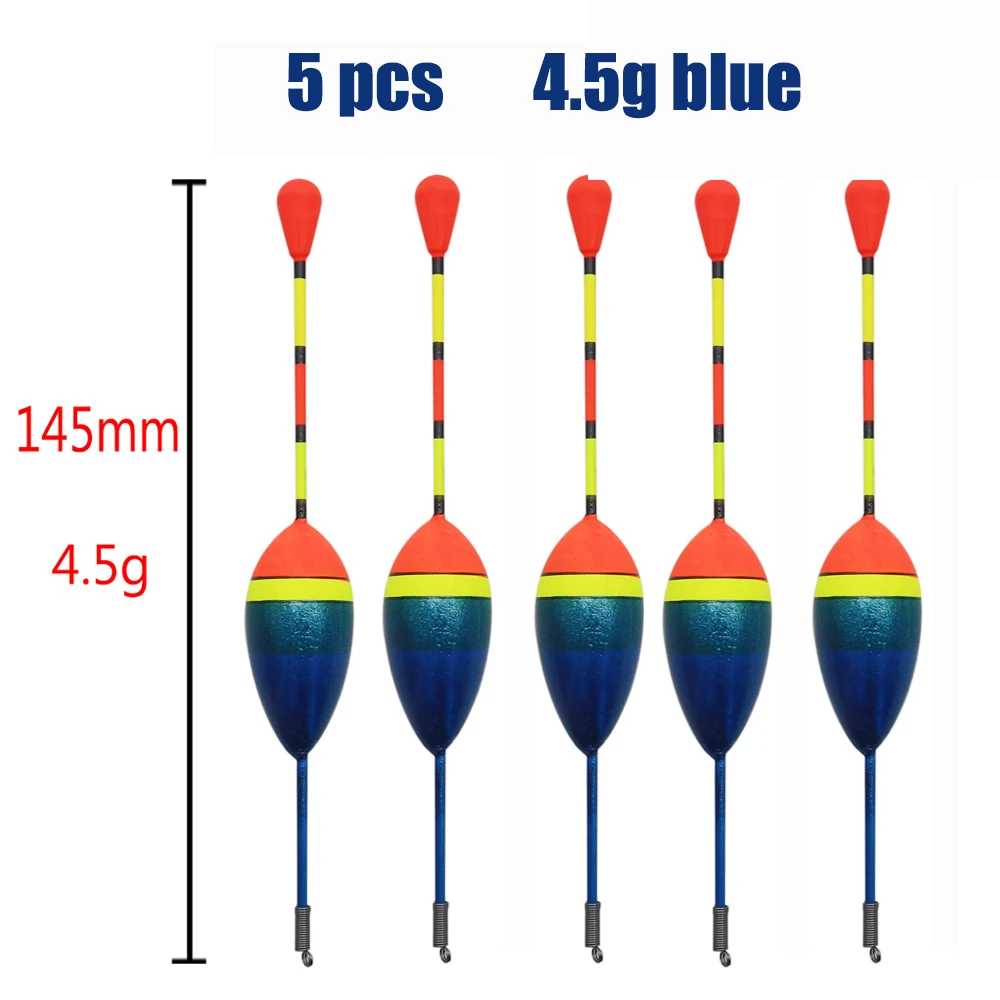 5pcs 4.5 blue