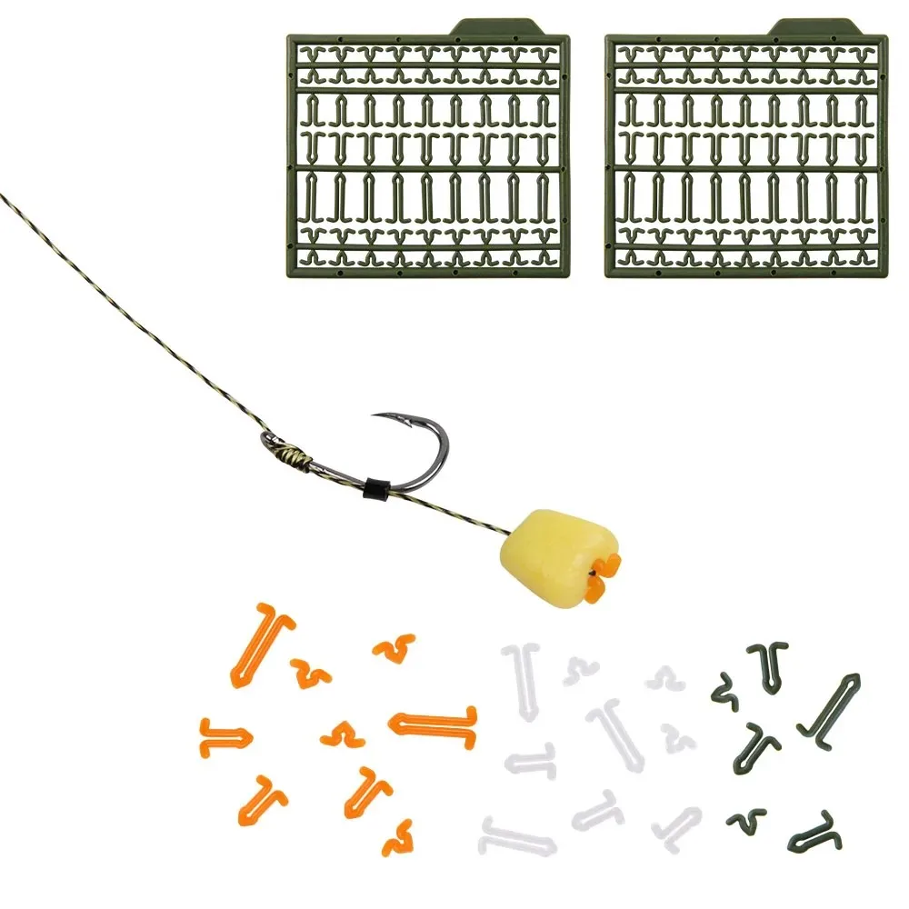 Aparejos de pesca de carpa, aparejo de pelo para pesca de carpa, topes de cebo Boilie, accesorio extensor para pesca de carpa/esca gruesa, 5 uds. - imagen 4