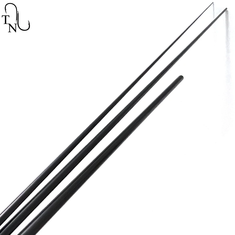 TN10-A alto carbono 3 secciones telescópica carpa varilla espacios en blanco 11 '3.75lbs caña de pescar componentes de construcción accesorio DIY - imagen 2