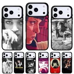 Pulp Fiction funda iPhone — carcasa trasera compatible Pro Max