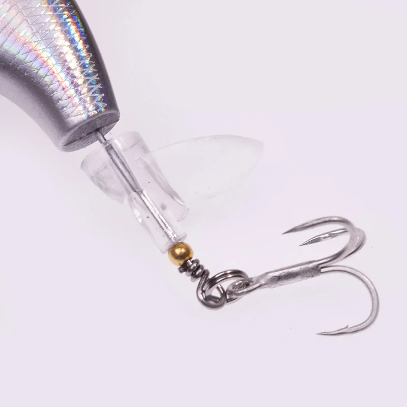 Señuelo de pesca Whopper Plopper, lápiz Topwater, 75mm, 6,5g, cebo duro Artificial, cola giratoria suave, Wobblers, aparejos de pesca, 1 unidad - imagen 5