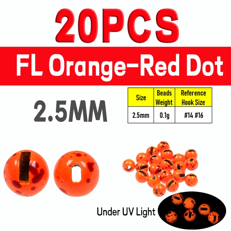 20pcs 2.5mm FLORD