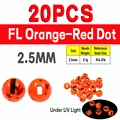 20pcs 2.5mm FLORD