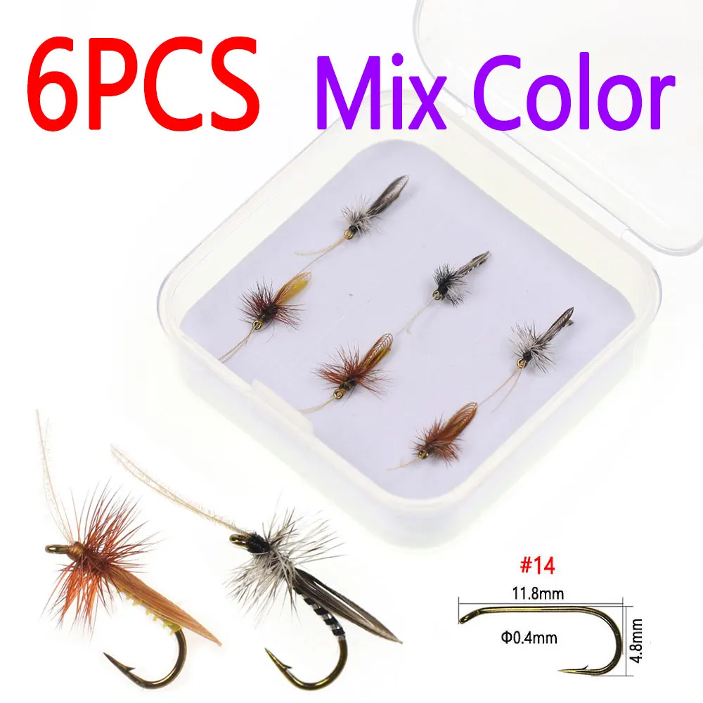 6pcs Mix Color