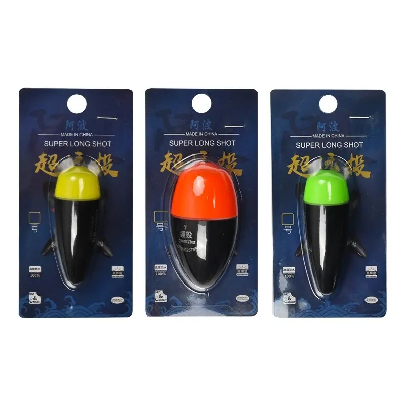TAIYU-Juego de flotadores de pesca luminosos, boya de alta sensibilidad ajustable, Bobber de Color rojo y verde, flotadores de pesca electrónicos impermeables - imagen 2