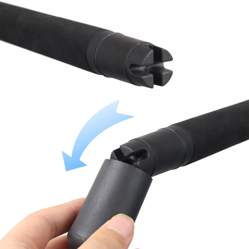 Varilla de fundición de Jigging lento, poste de remolque de fibra de vidrio de 165cm/180cm para barco de agua salada y agua dulce - imagen 5