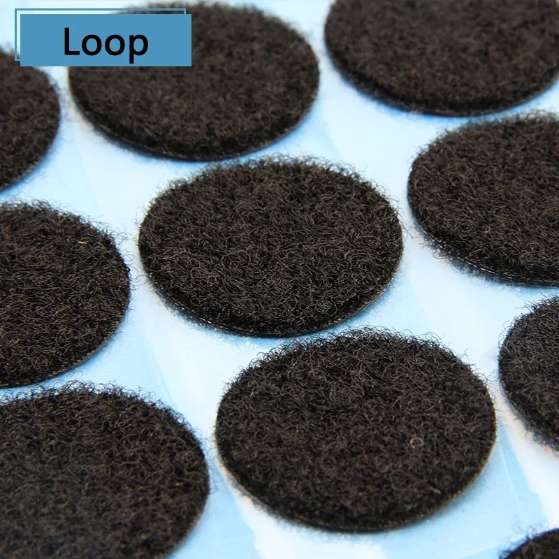 Cinta de sujeción autoadhesiva con puntos, 10/15/20/25/30mm, cinta adhesiva de puntos, gancho redondo, cinta para pechos, pegamento fuerte, blanco y negro - imagen 3