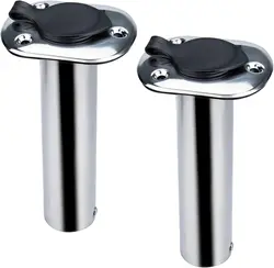 Soporte empotrado 90° acero inoxidable para caña marina