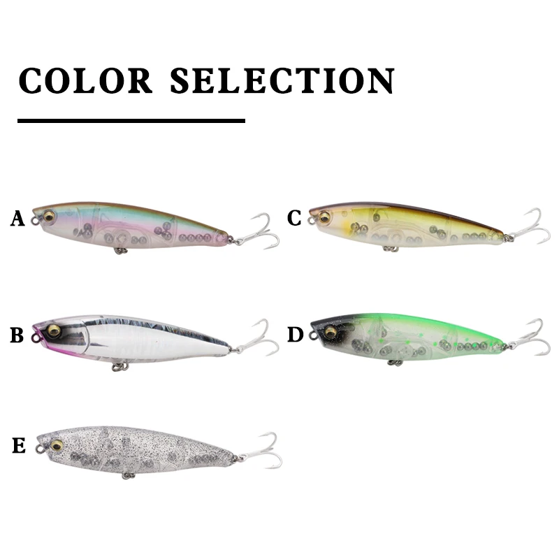 Le Fish-señuelo de pesca flotante, lápiz StickBait, Wobblers Topwater Crankbait, señuelos artificiales de fundición larga, 90mm, 13g - imagen 5