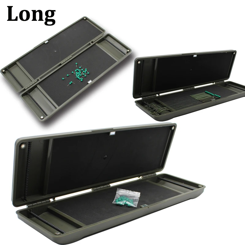 Caja de aparejos de pesca de carpa, equipo para aparejo de pesca de carpa, pelo Ronnie Zig, accesorios, estuche de almacenamiento giratorio, billetera de aparejo - imagen 4