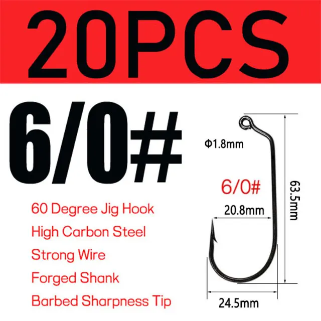 20PCS size 6l0