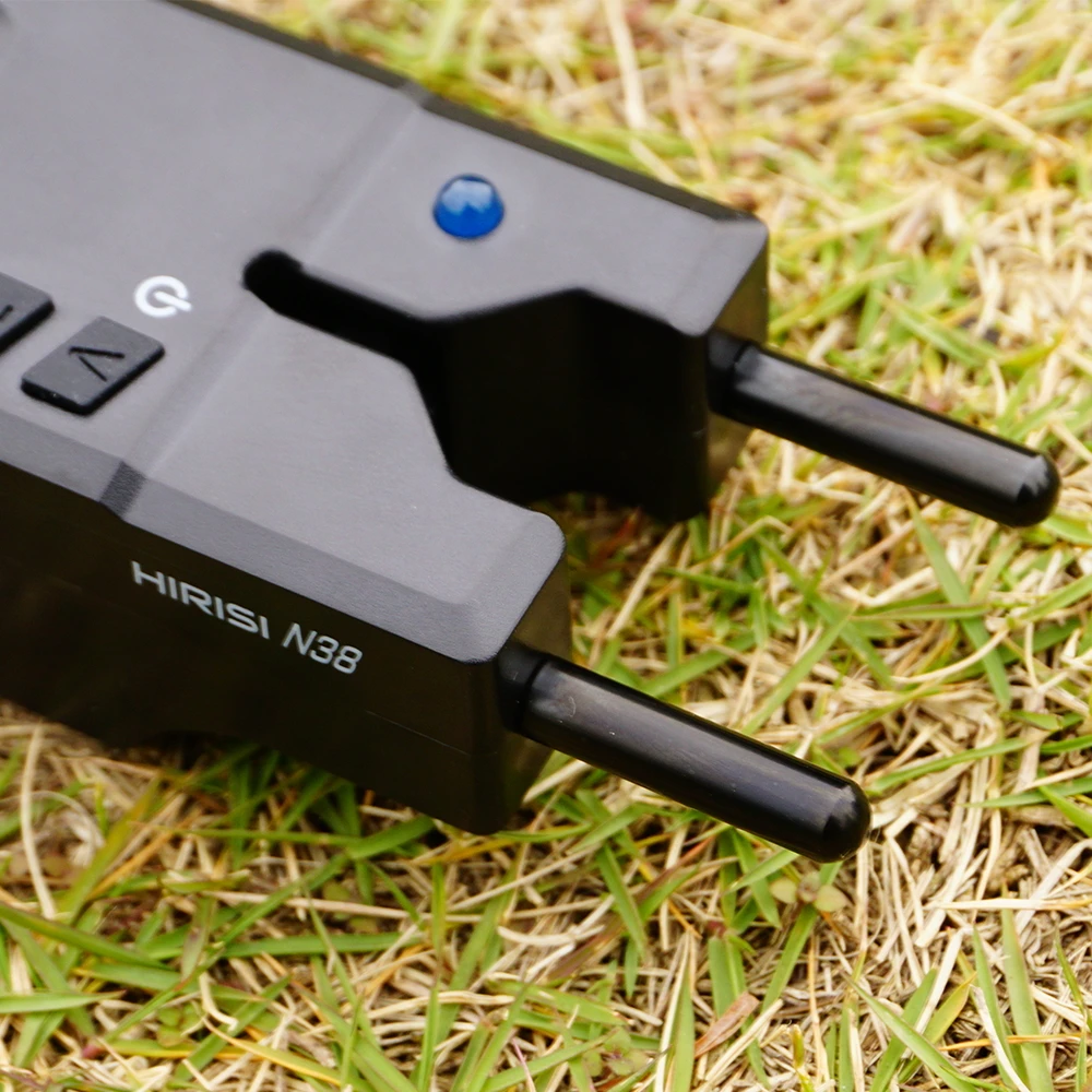 Hirisi Alarma de picadura de pesca de carpa: volumen, tono y sensibilidad ajustables con indicador LED N38 Accesorios de pesca - imagen 3