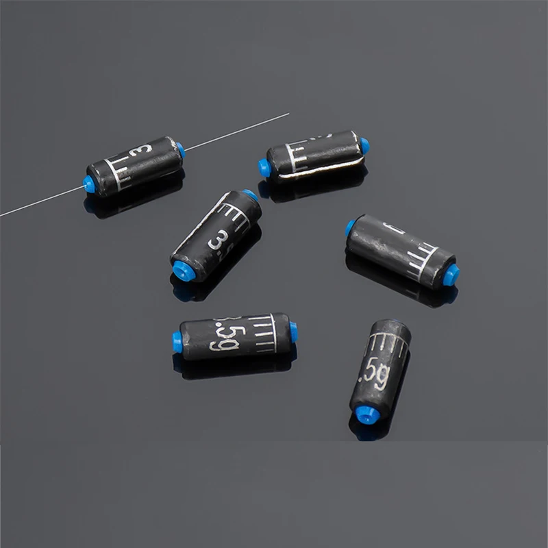 Aorace 50/100 Uds 1,5G-3,5G escala mesa de plomo pesca plomo cuero escala plomo accesorios de equipo de pesca al por mayor - imagen 5