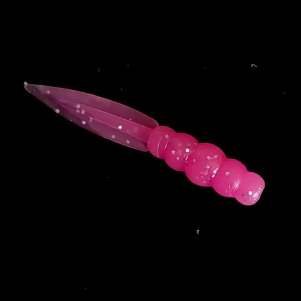 MUKUN 20 piezas nuevo Mini señuelo de pesca suave 0,3g/35mm cebo de silicona Swimbait Wobblers gusano lubina carpa aparejos de pesca de roca - imagen 3