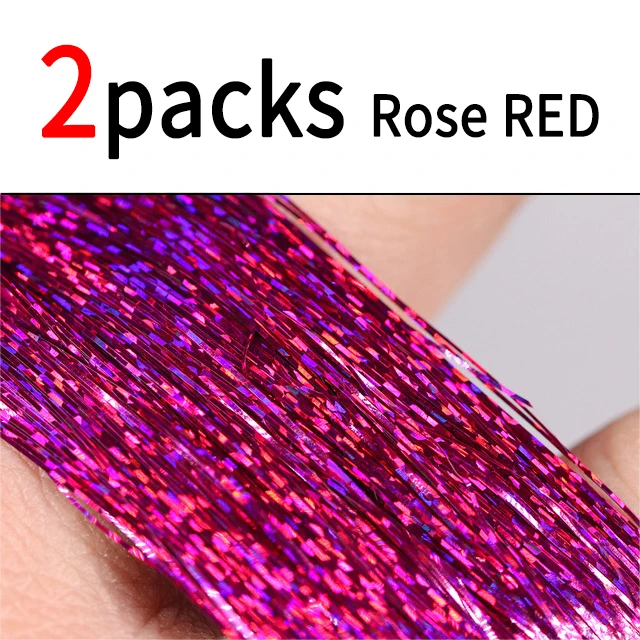 2packs rose red