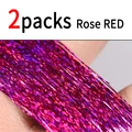 2packs rose red