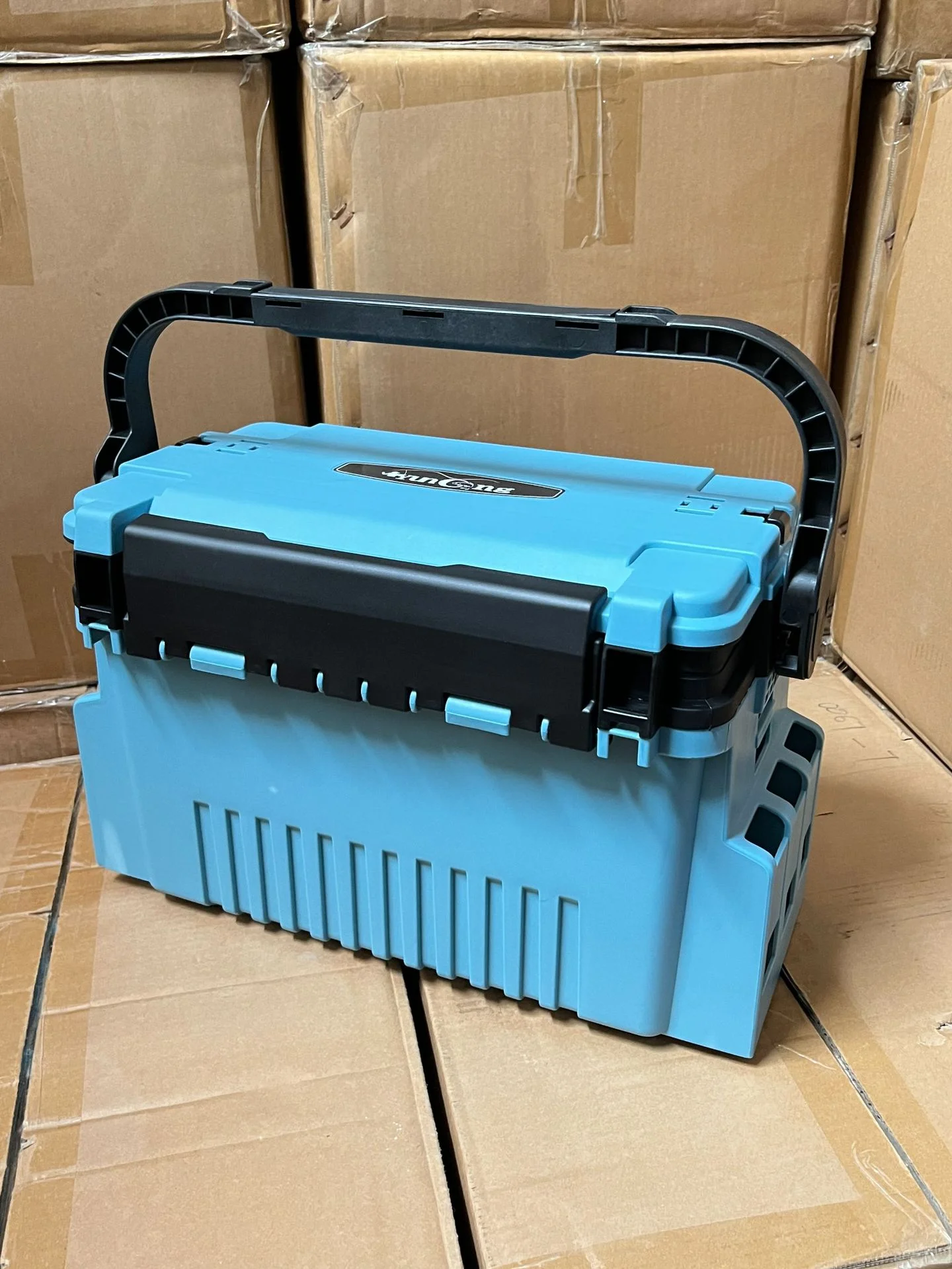 NUNATAK Caja de almacenamiento de pesca dura Yun-Box Caja espacial grande engrosada 43CM * 28CM * 23CM Caja de almacenamiento multifuncional Caja de doble capa - imagen 3