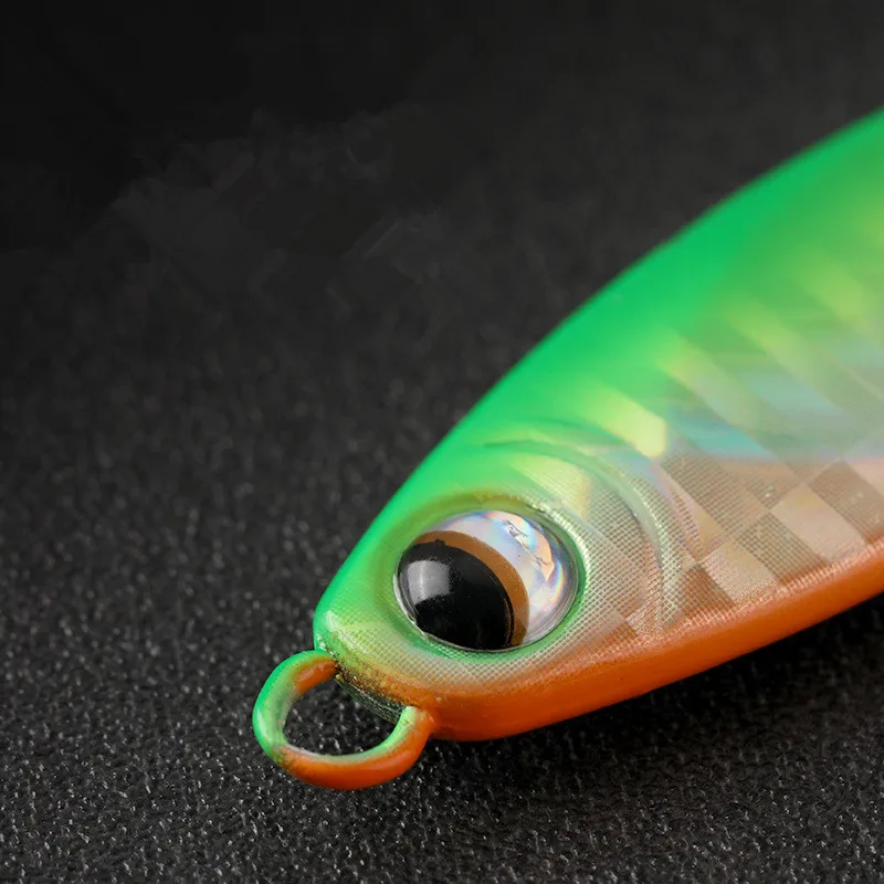 Señuelo de pesca de fundición larga, cebo Artificial de 5-20g, con revestimiento reflectante de luz láser, venta por 1 unidad - imagen 5