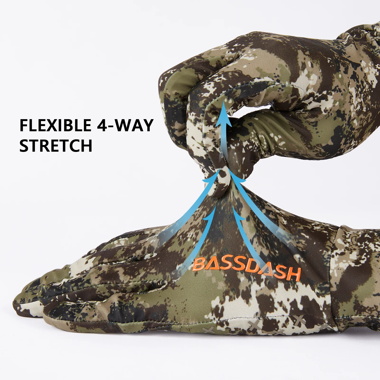HG05 Guantes de pesca UPF 50 camuflaje hombre - imagen 5
