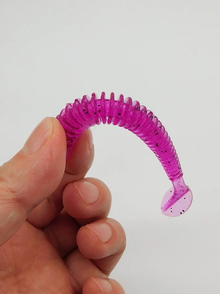 ESFISHING señuelo de pesca anillo shad 4in isca cebo artificial swimbait señuelos blandos al por mayor - imagen 2