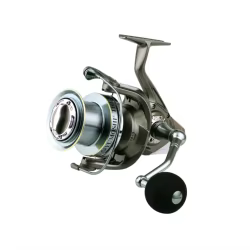 Rueda giratoria larga ultraligera 15BB con rodamientos de acero inoxidable para carrete de pesca giratorio 8000-12000 carrete de pesca fuerte de 25KG