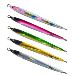 TAKEDO Pesca en agua salada con plantilla de metal que se hunde en aguas profundas, señuelos de jigging, plantilla vertical, plantillas de plomo para lubina, atún, TK6030, 35 g, 11 cm