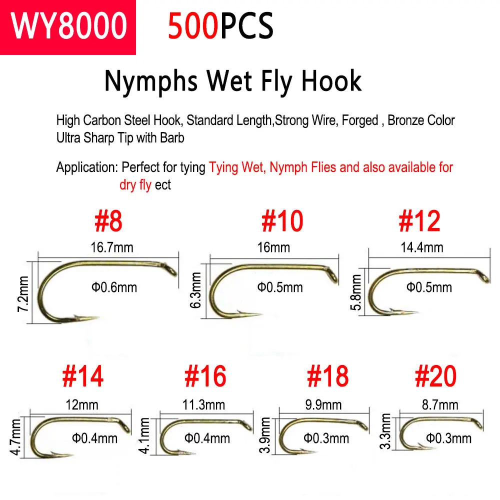 500pcs WY8000