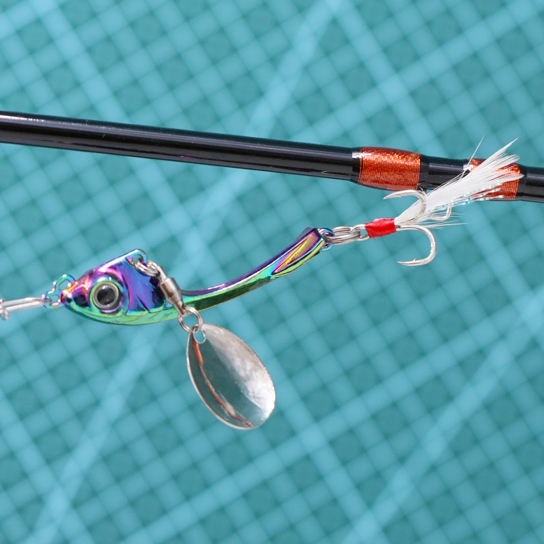 9KM 3 uds Metal VIB señuelo de pesca 9 ~ 17g cuchara señuelo hoja Spinner Bass - imagen 5