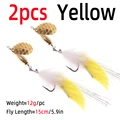 2pcs Yellow
