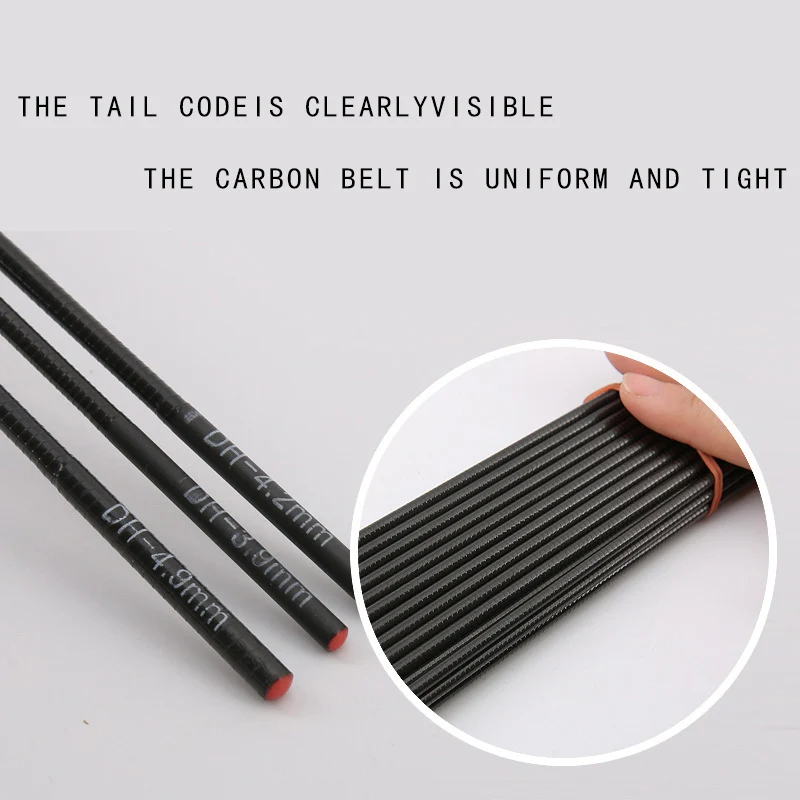 Lawaia-caña de pescar de carbono puro de 80cm, plataforma a juego, accesorios para caña de pescar, resistente al agua, ligeramente, 1 Uds. - imagen 4