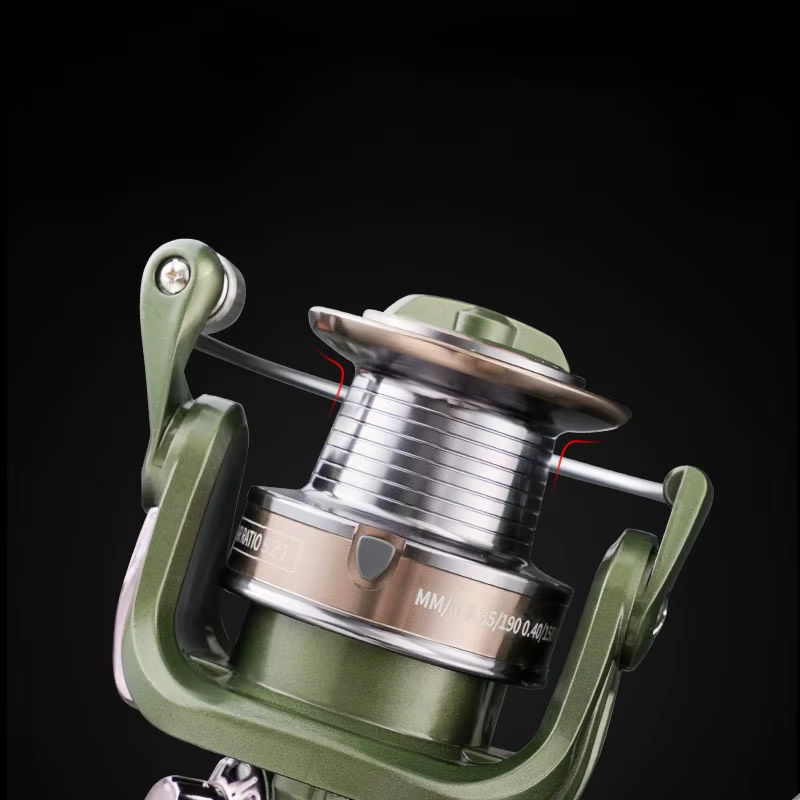 Carrete giratorio de tiro largo totalmente metálico, carretes de pesca para Surf serie 5000-8000, arrastre máximo de 15KG, carrete grande para baitcasting de agua salada - imagen 4