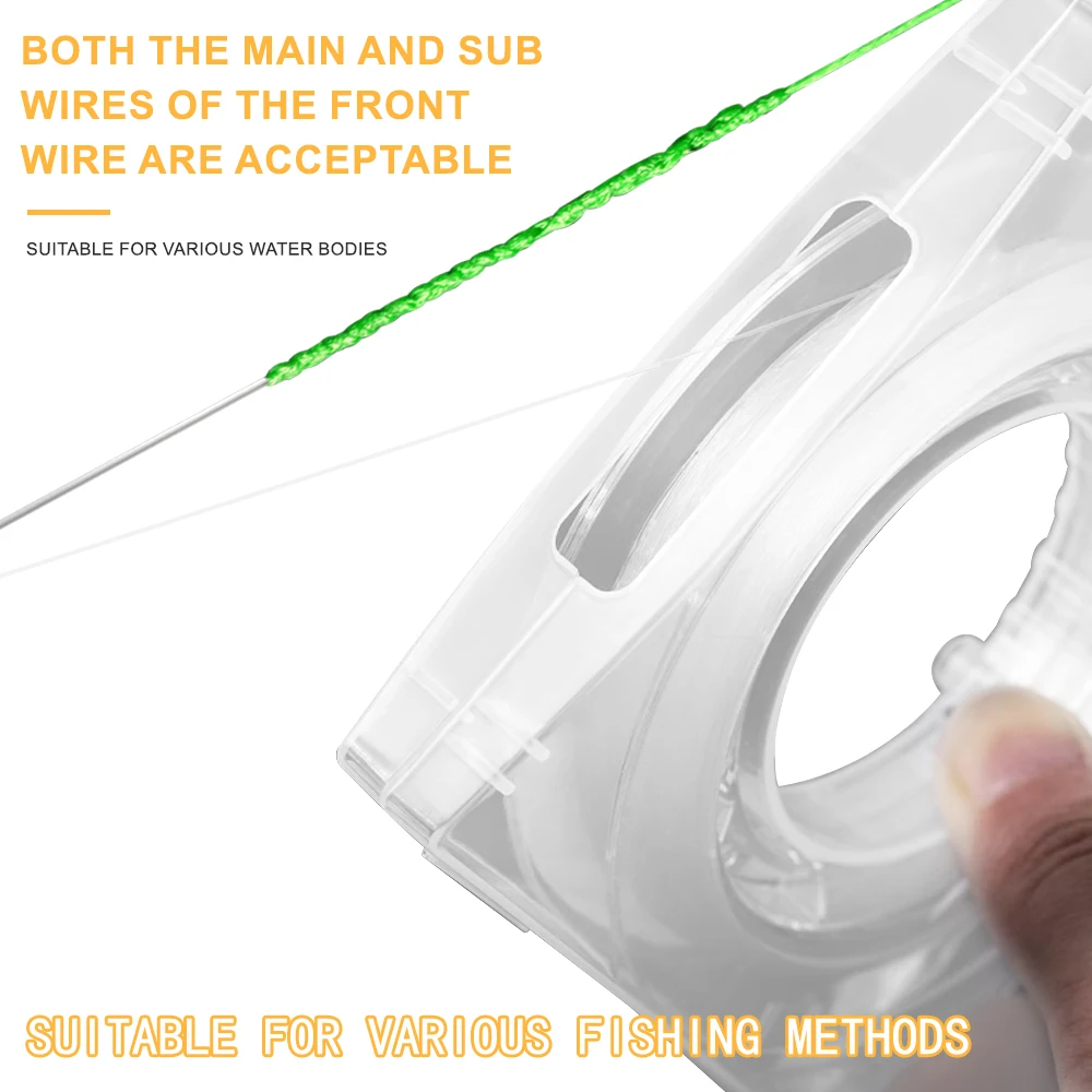 FTK 50M 100% línea de fibra de carbono Japón 0,14 MM-0,60 MM línea de pesca de fluorocarbono de hundimiento rápido líder de señuelo 5,5LB-62.7LB - imagen 5