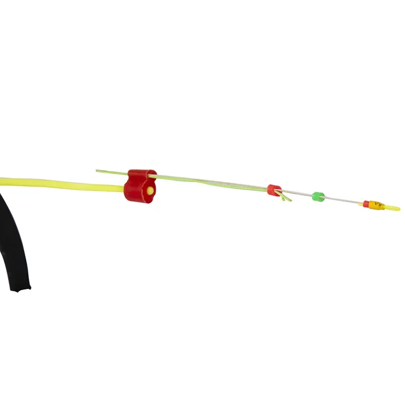 Caña de pescar portátil en hielo, accesorio de punta superior de plástico para estanques de lago, indicador Bobber, extensión de pesca, juego de 5 unidades - imagen 2