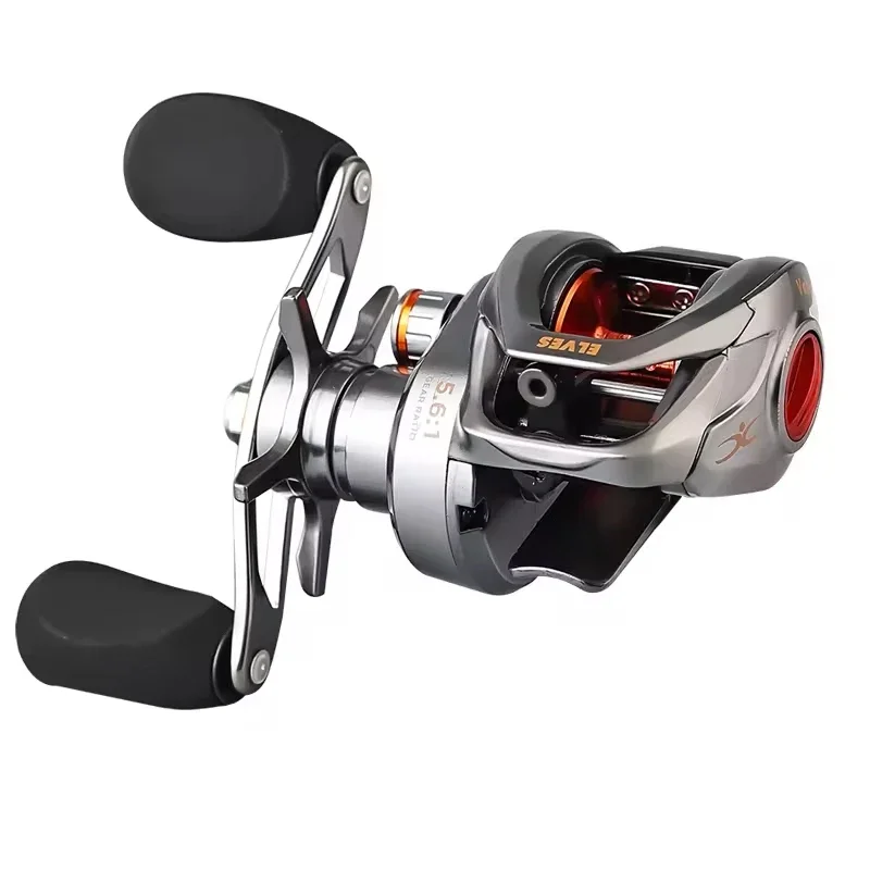 Carrete Giratorio Mini pesca hielo – Bobina metálica 3kg - imagen 5