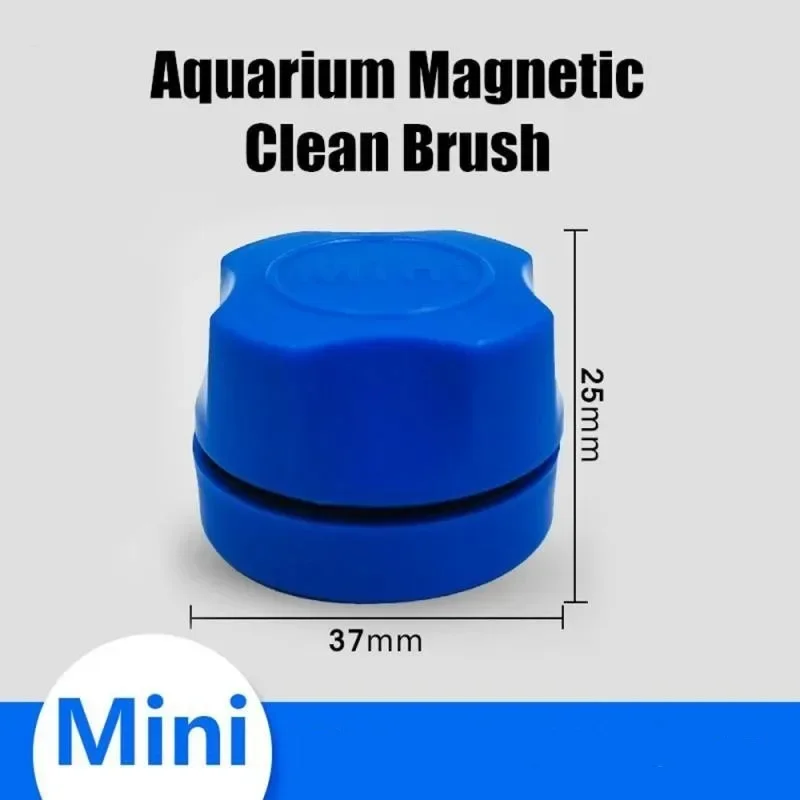 Cepillo de limpieza de doble cara para acuario, cepillos limpiadores de vidrio magnéticos para pecera, cepillos para quitar musgo - imagen 5