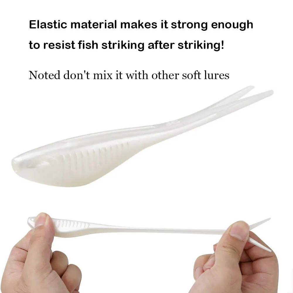 Señuelo flotante de plástico suave para saltar, lote de 5 unidades, 12cm, 10gm, TPR, tiro directo - imagen 4