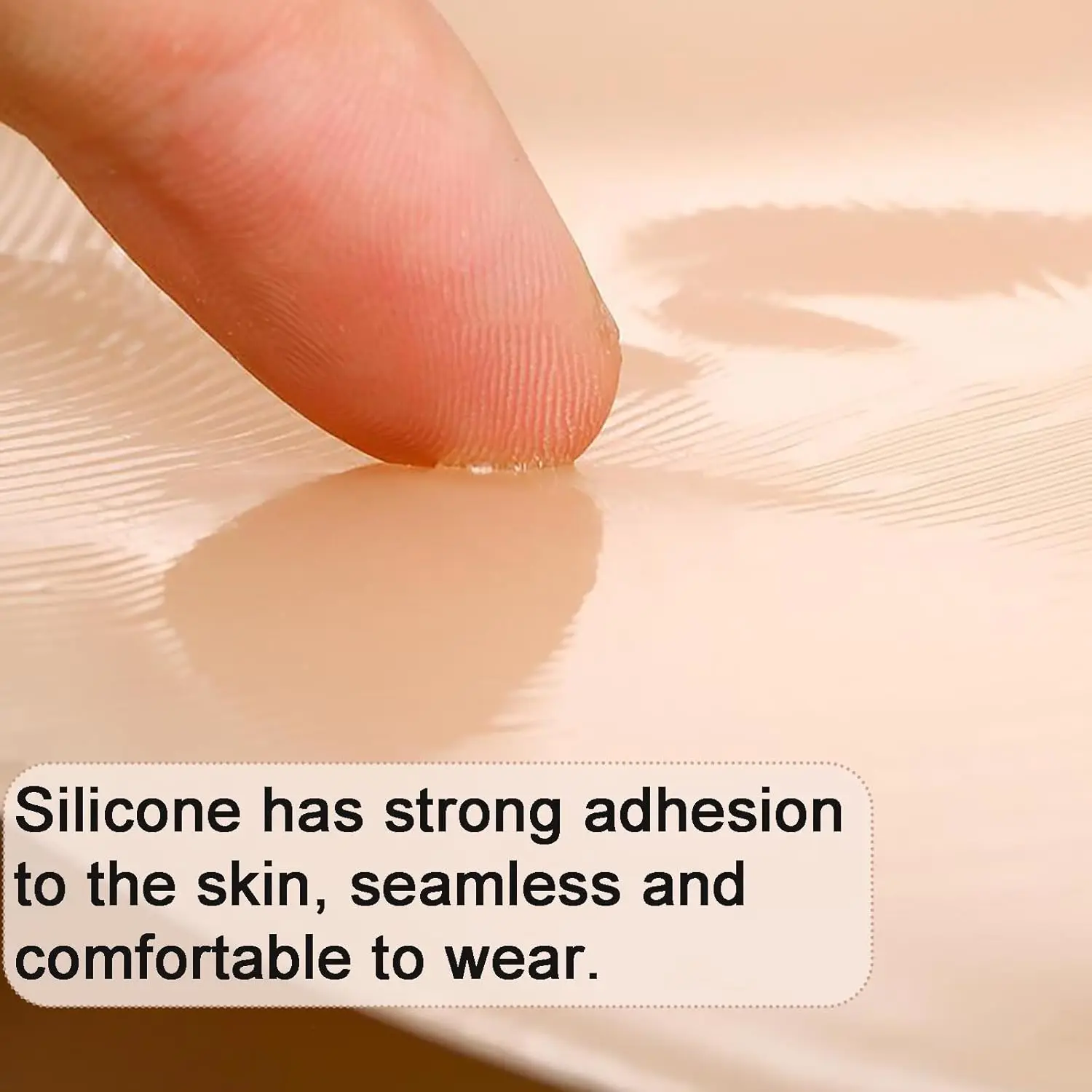 Rodillera autoadhesiva, Protector de rodilla de silicona suave y cómodo para correr, esquiar, patinaje, juegos de pelota, ropa protectora deportiva, 2 uds. - imagen 4