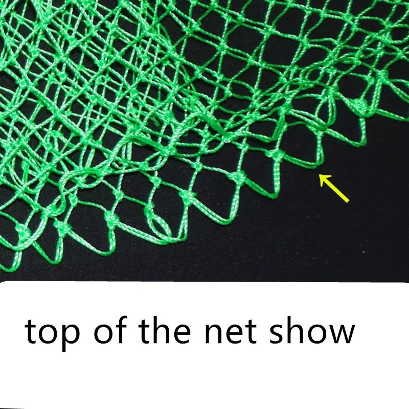 Red de aterrizaje de nailon multifilamento para la cabeza, accesorios de red de inmersión de pesca al aire libre, diámetro de 70cm-80cm, tamaño grande, Pui COME DREAM - imagen 5