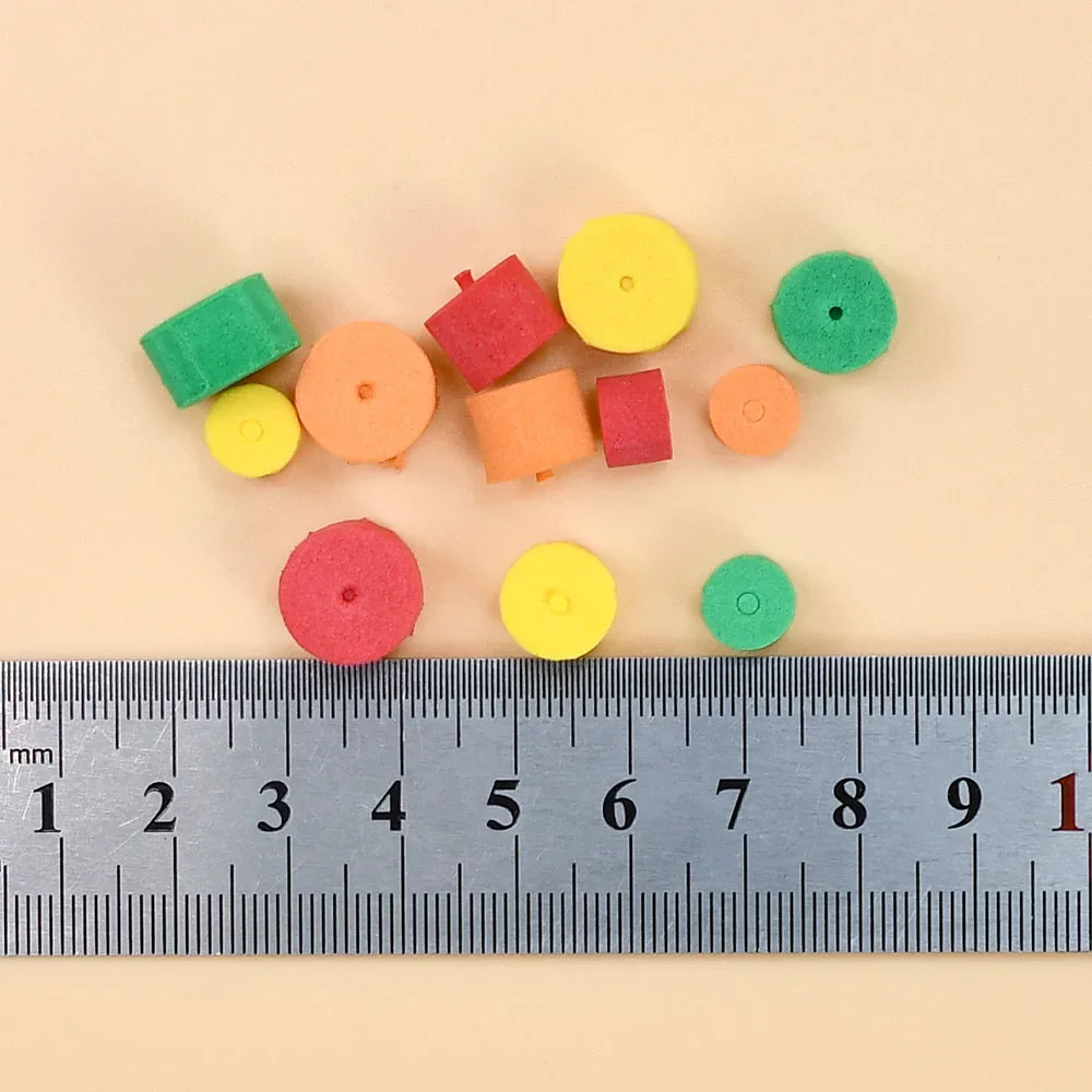 24 unids/caja cebo para peces señuelo 8mm 10mm 12mm flotante EVA cebo Artificial pesca de carpa Boilie Pop Ups anzuelo aparejos terminales de pesca - imagen 5