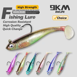 Swimbait 9KM con Jig Head – Vinilo silicone agua salada