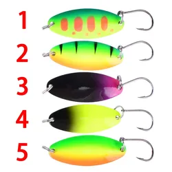 Señuelos de pesca cuchara, wobblers, crankbaits y spinner trucha metal