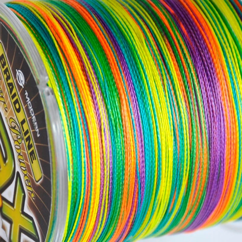 Sedal de Pesca trenzado de 4 hebras, hilo de pescar multicolor de 300M, multifilamento superfuerte japonés, PE 8-80LB, para agua salada pesca accesorios de pesca pesca accesorio pesca accesorios mar hilo - imagen 5