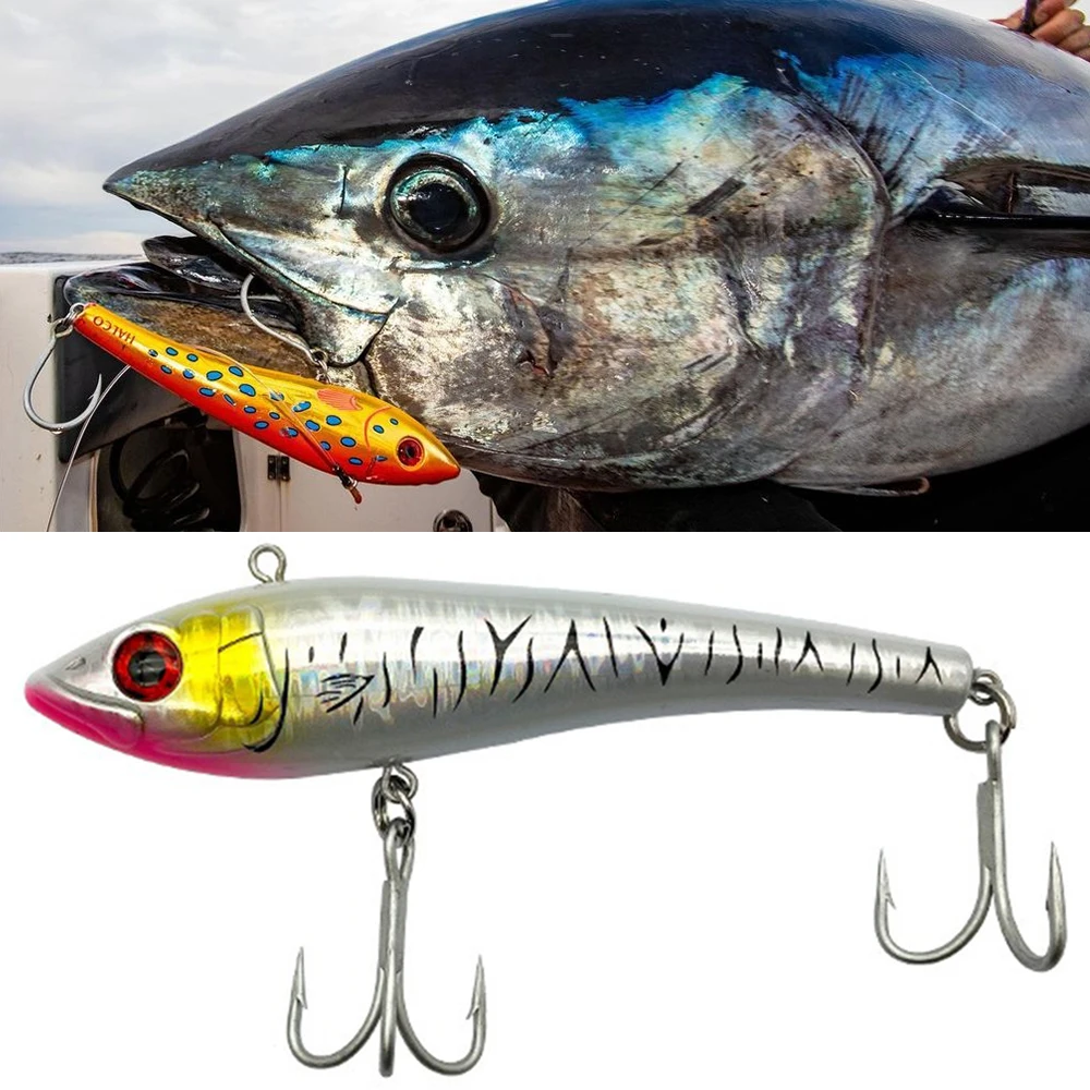 70g 13cm lápiz Wobblers hundimiento VIB señuelo Crankbaits vibración cebo duro Artificial para Marlin atún Wahoo gran juego Señuelos de Pesca - imagen 2