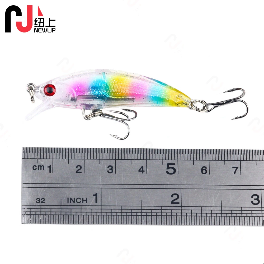 Newup-Cebo duro Artificial para Pesca, aparejos de Pesca de lubina, 5,5 cm-4,8g-10 #, 30 unidades - imagen 4