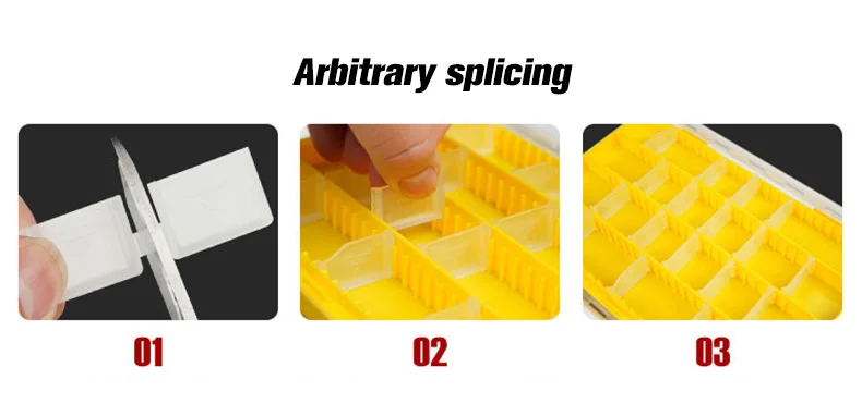 Organizar y almacenar eficientemente artículos pequeños con nuestro versátil sistema de especias