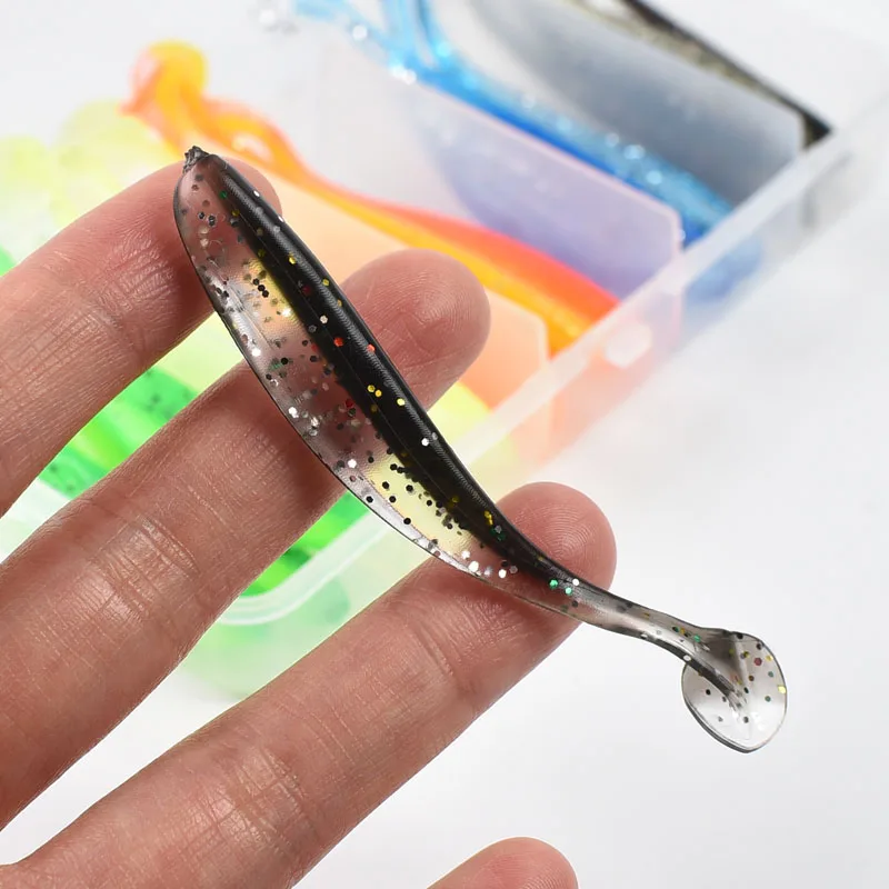 Kit Señuelos de Vinilo 7,5 cm para Perca, Lucio y Carpa - imagen 4