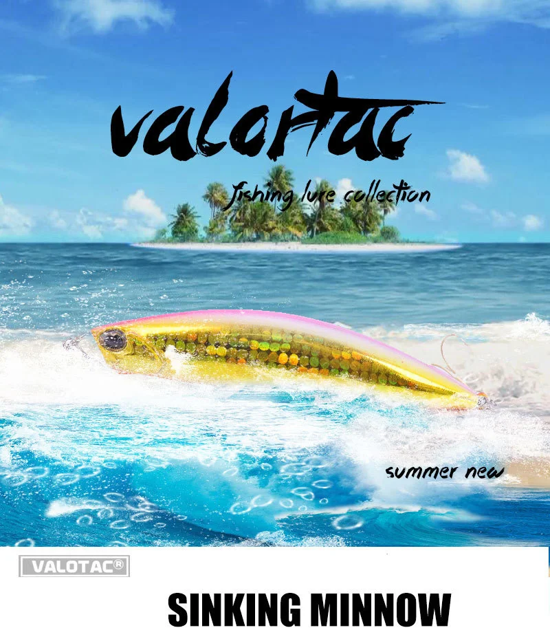 ¡Descubre las vibrantes vibraciones de verano con nuestra nueva colección de pececillos que se hunden perfectos para su próxima aventura de pesca!