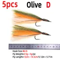 5pcs D Olive