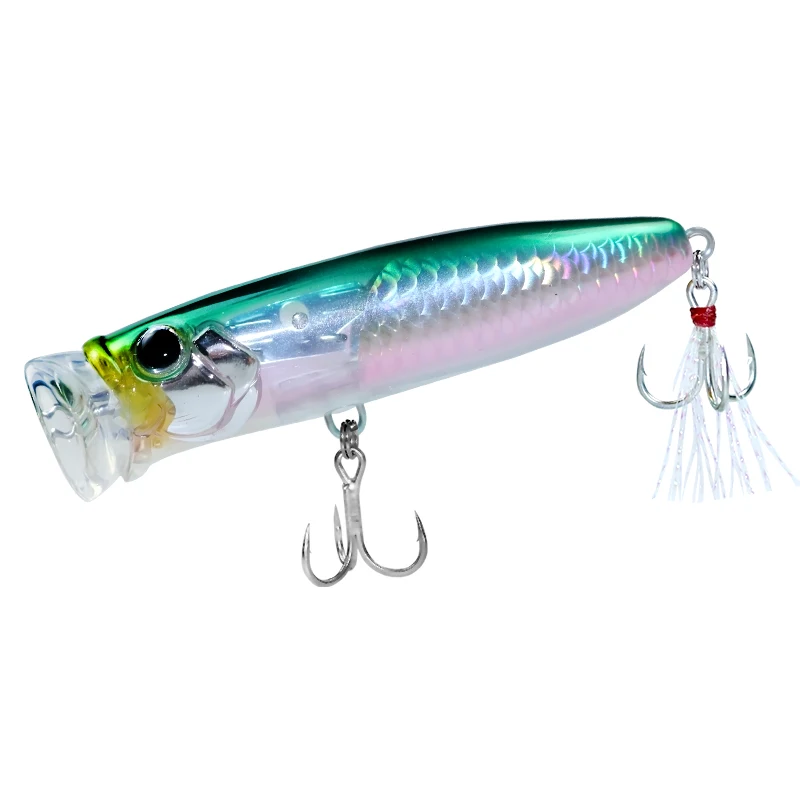 SENSEYE 2025NEW gran oferta 9g/18g Popper flotante Wobbler Señuelos de Pesca Topwater Trolling pesca Artificial Plast - imagen 4