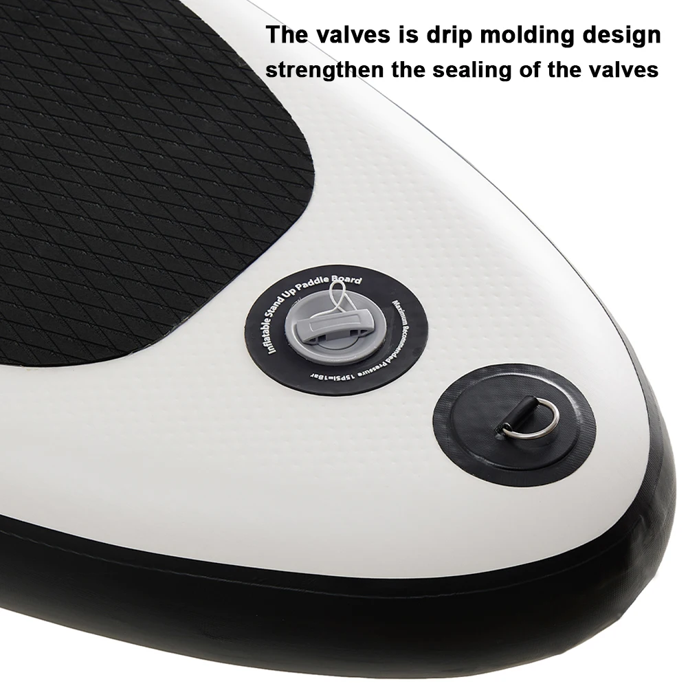 El diseño duradero y a prueba de fugas garantiza una mayor estabilidad y rendimiento para su pizarra inflable